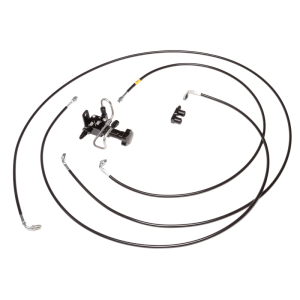 Nissan 350Z Brake Line Relocation Kit - Chase Bays - Single Piston Brake Booster Delete - `02-`08